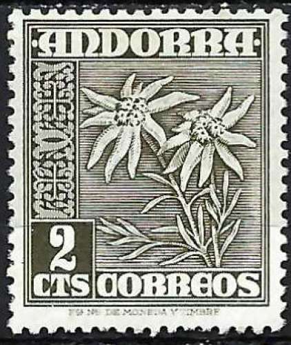 Andorre Espagnol - 1948-53 - Y & T n° 43A - MH