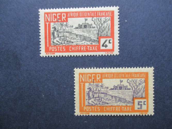 Niger y & t taxe 10 & 11 * 1927