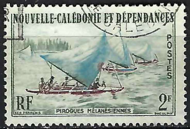 Nouvelle-Calédonie - 1962 - Y & T n° 302 - O.
