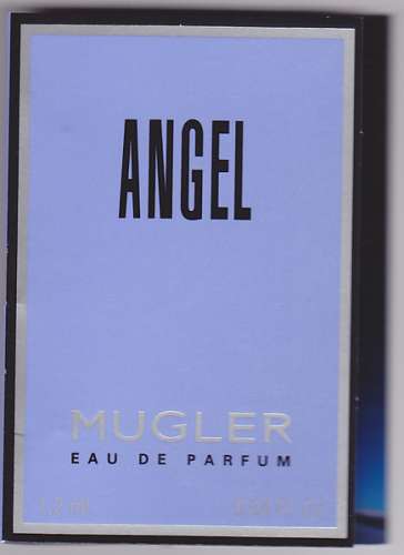 Échantillon tube sur carte - Eau de parfum Mugler Angel