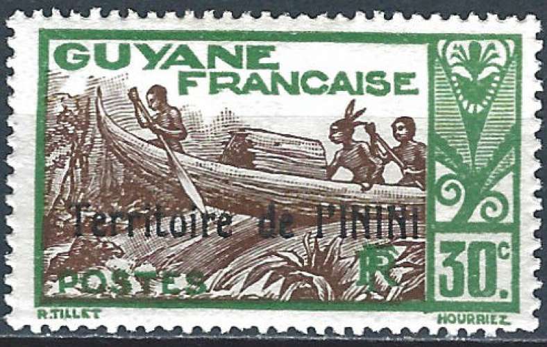 Inini - 1939 - Y & T n° 37 - MNG