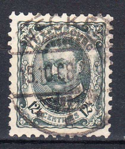 LUXEMBOURG - 1906 - Duc Guillaume IV - Yvert 75 Oblitéré