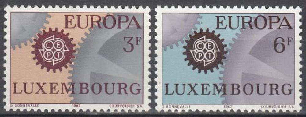LUXEMBOURG - 1967 - Europa - Yvert 700 / 701 - Neufs**  