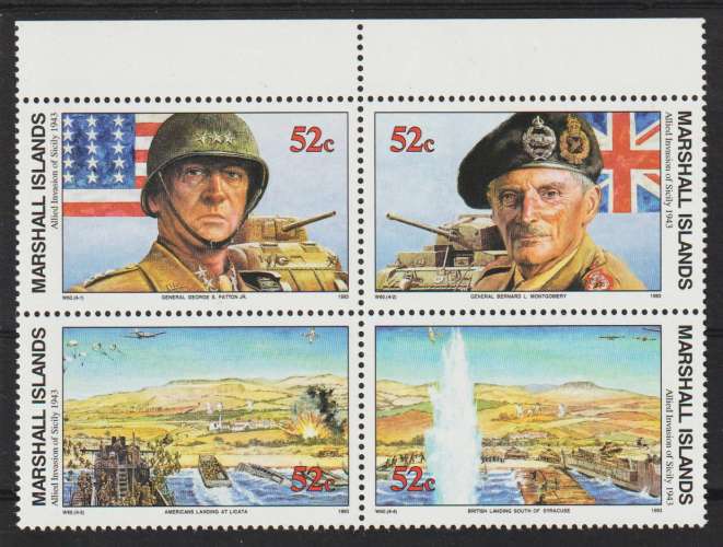 MARSHALL 1993 - Y&T N° 469 / 472 **
