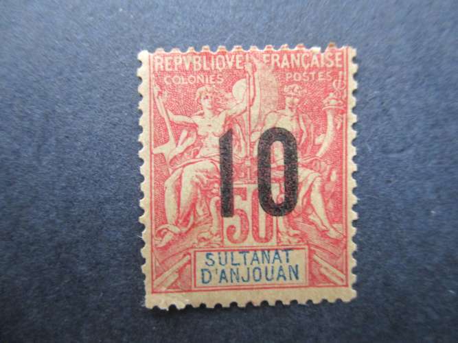 Anjouan y & t  28 * 1912