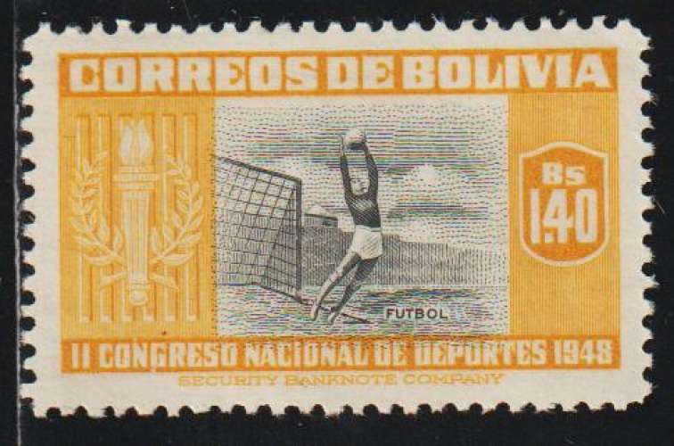 BOLIVIE 1951 - Y&T N° 322