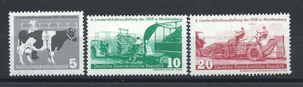Allemagne RDA N°346/48** (MNH) 1958 - Exposition agricole