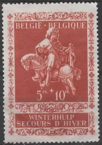 BELGIQUE N° 612 * Y&T 1942-1943 Saint Martin