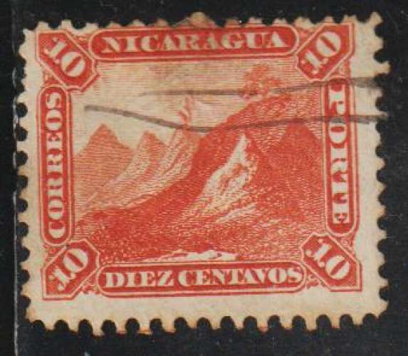 NICARAGUA 1869  -  Y&T N° 6