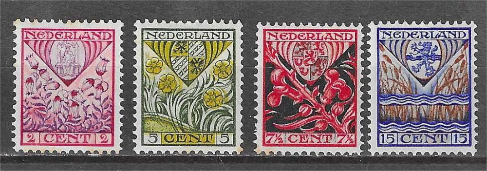 PAYS-BAS YT 195/198 *