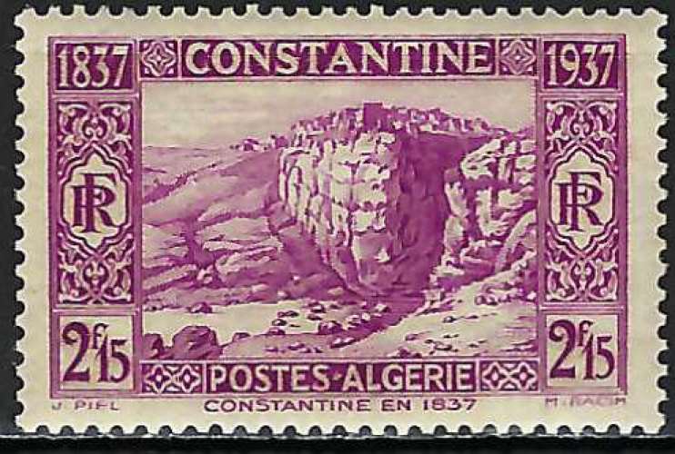 Algérie - 1937 - Y & T n° 134 - MH