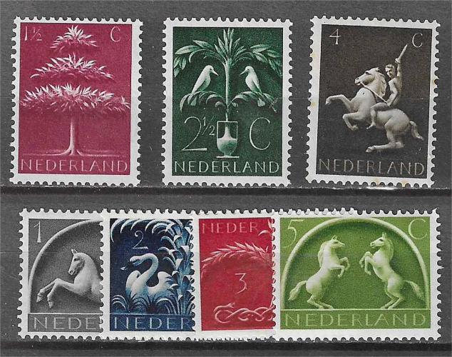 PAYS-BAS YT 395/401 **