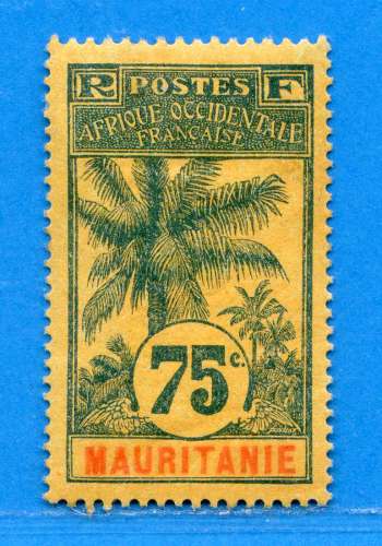REF111 -- MAURITANIE > N° 13 .*. > Neuf .*. Dos Visible - MH .*.
