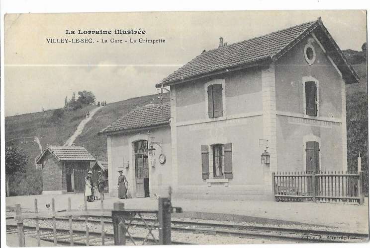 VILLEY le SEC: la Gare - la Grimpette - édit Bernard