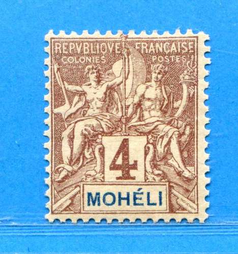 REF111 -- MOHELI > N° 3 .*. > Neuf .*. Dos Visible - MH .*.