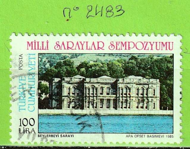 TURQUIE YT N°2483 OBLIT