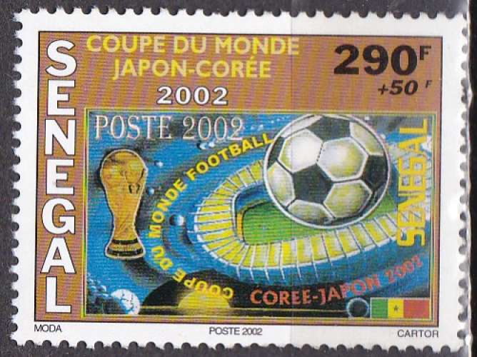 SENEGAL N° 1663 de 2002 oblitéré
