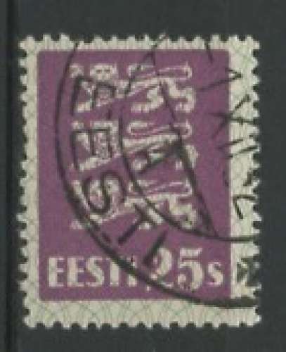 ESTONIE  oblitéré  N° 106