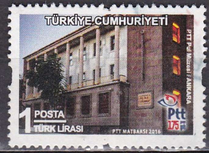 TURQUIE N° 3778 de 2015 oblitéré coté 4,80€ à 10%  