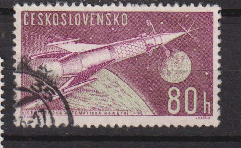 TCHECOSLOVAQUIE  Y T N ° 1211 oblitéré