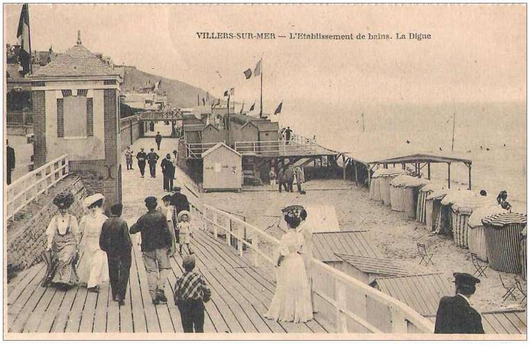14 - Villers-sur-Mer - la digue