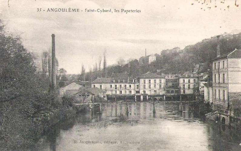 16  - Angouleme - St Saint Cybard - les papeteries