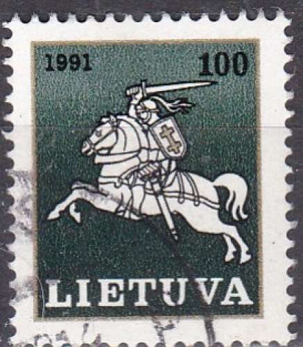 LITUANIE n° 424 de 1991 oblitéré 