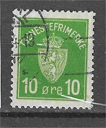 NORVEGE timbre taxe YT 2