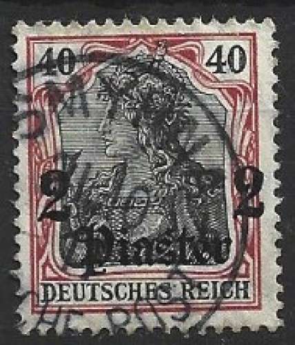 LEVANT ALLEMAND 45A oblitéré côte 2 € 