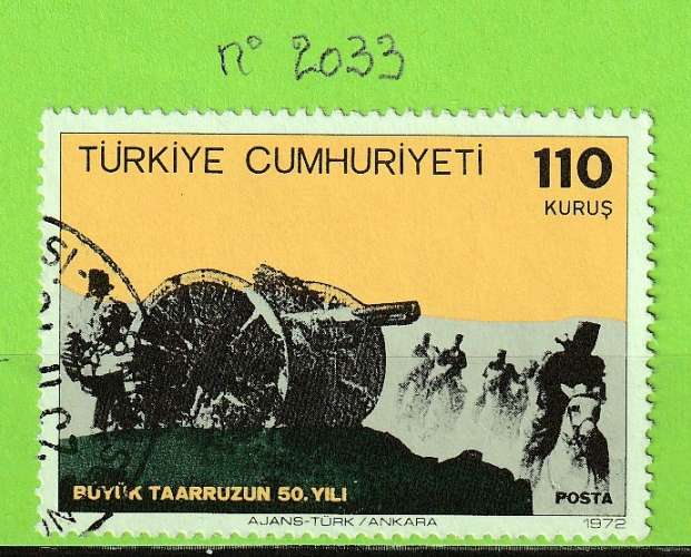TURQUIE YT N°2033 OBLIT