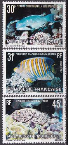 POLYNESIE N° 174/6 de 1982 en série complète neuve