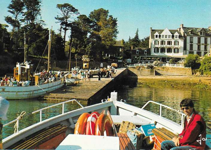 22 - ile de Brehat, le débarcadère de Port Clos