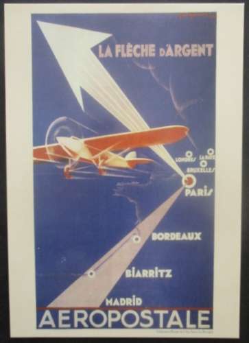 FRANCE carte pré-timbrée Aéropostale