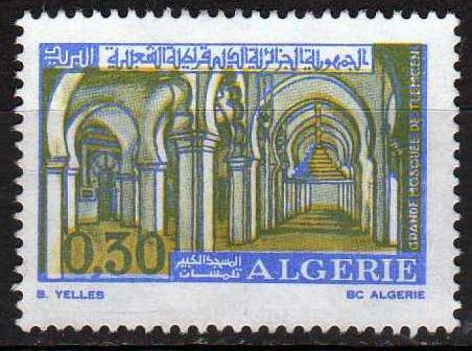 ALGERIE N° 528 * Y&T 1970 Mosquée de Tlemcen