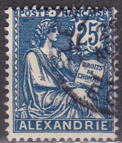 ALEXANDRIE N° 27a de 1902 oblitéré
