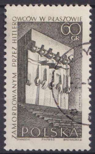 Pologne 1965 Y&T 1492 oblitéré - Anniversaire de la lutte 