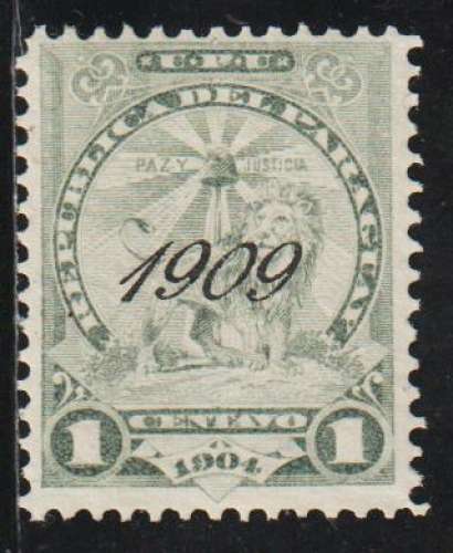 PARAGUAY 1909 - Y&T N° 177