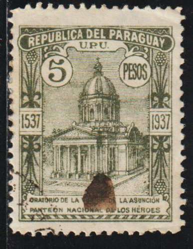 PARAGUAY 1938 - Y&T N° 366