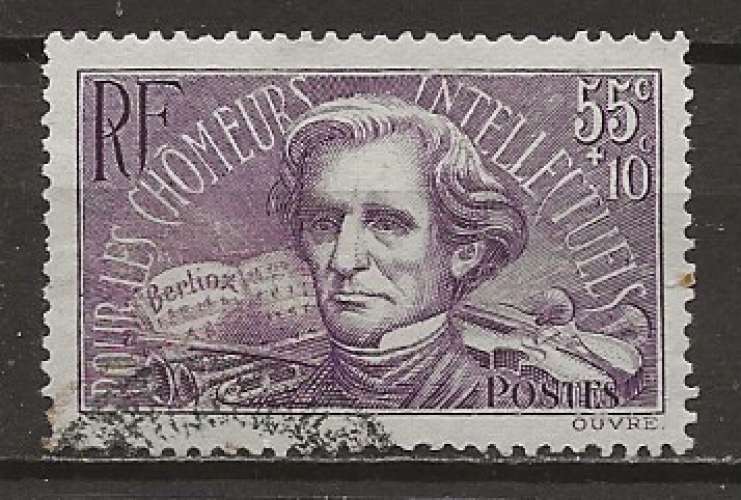 FRANCE   ANNEE  1938 Y.T N°382  OBLI  