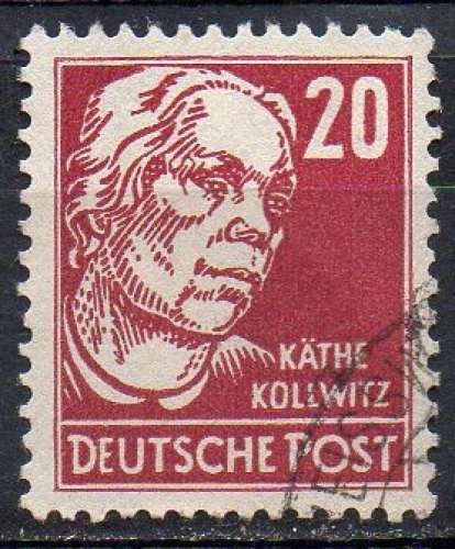 ALLEMAGNE N° 39  o Y&T 1948 Kathe Kollevitz