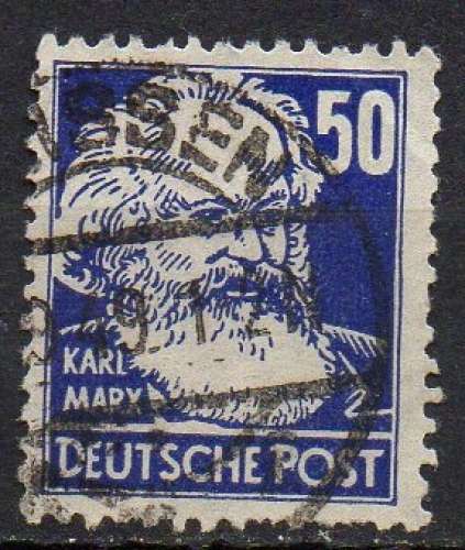 ALLEMAGNE N° 44  o Y&T 1948 Karl Marx
