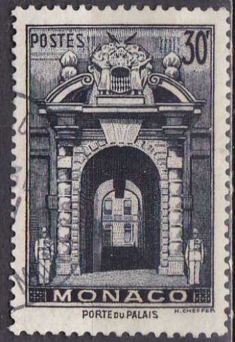 MONACO N° 370 de 1951 oblitéré coté 5€