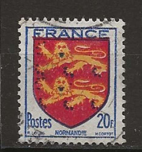FRANCE   ANNEE  1944 Y.T N°605  OBLI