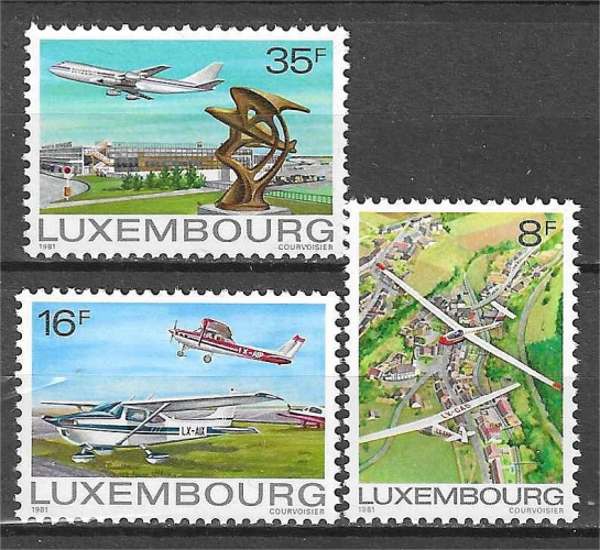 LUXEMBOURG YT 987 / 989 **