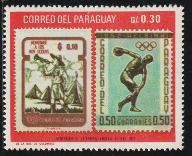 PARAGUAY 1968 - Y&T N° 940