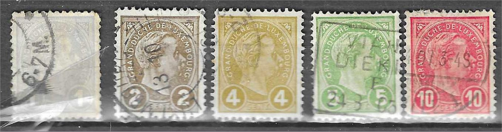 LUXEMBOURG YT 69 / 73