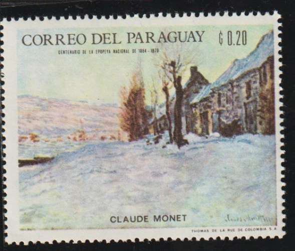 PARAGUAY 1968 - Y&T N° 944