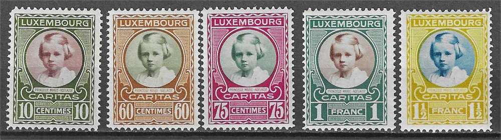 LUXEMBOURG YT 209 / 213 **