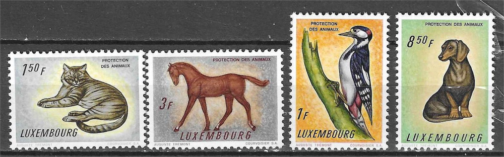 LUXEMBOURG YT 595/598 **