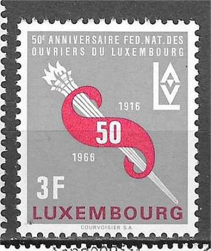 LUXEMBOURG YT 678 **